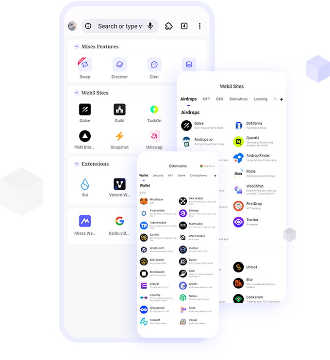 Mises Browser - Fast & Secure & Extension-loadable Mobile Browser